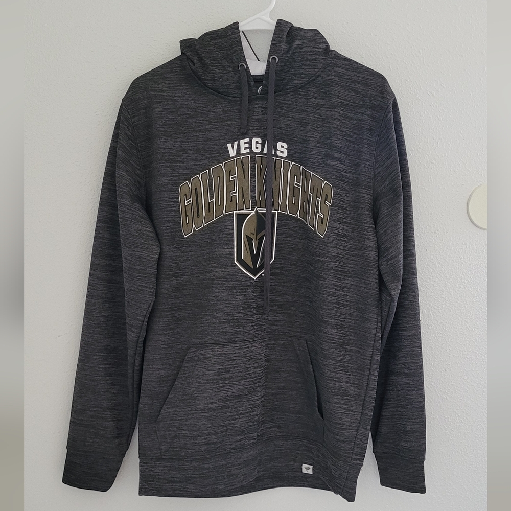 Fanatics Vegas Golden Knights Pullover Hoodie in Charcoal